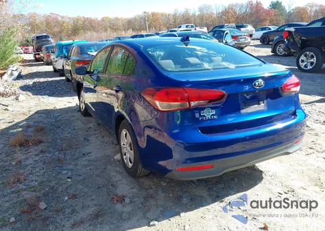 2018 Kia Forte Lx из США, поврежденный, VIN 3KPFL4A73JE190616
